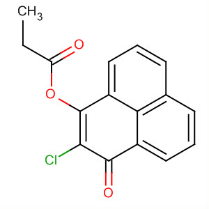 220175-63-3  1H-Phenalen-1-one, 2-chloro-3-(1-oxopropoxy)-