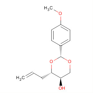220256-94-0  1,3-Dioxan-5-ol, 2-(4-methoxyphenyl)-4-(2-propenyl)-, (2R,4S,5R)-