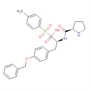 220302-27-2  L-Tyrosine, 1-[(4-methylphenyl)sulfonyl]-L-prolyl-O-(phenylmethyl)-
