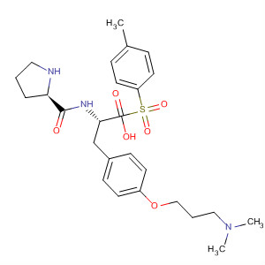 220397-10-4  L-Tyrosine,1-[(4-methylphenyl)sulfonyl]-L-prolyl-O-[3-(dimethylamino)propyl]-