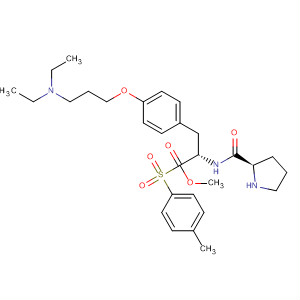 220397-21-7  L-Tyrosine,1-[(4-methylphenyl)sulfonyl]-L-prolyl-O-[3-(diethylamino)propyl]-, methylester
