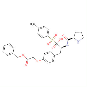 220397-48-8  L-Tyrosine,1-[(4-methylphenyl)sulfonyl]-L-prolyl-O-[2-oxo-2-(phenylmethoxy)ethyl]-