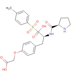 220397-49-9  L-Tyrosine, 1-[(4-methylphenyl)sulfonyl]-L-prolyl-O-(carboxymethyl)-