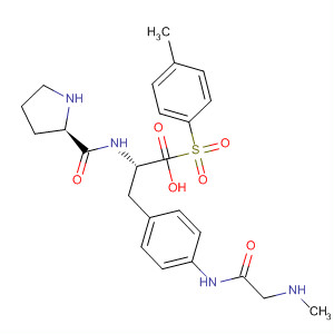 220397-69-3  L-Phenylalanine,1-[(4-methylphenyl)sulfonyl]-L-prolyl-4-[[(methylamino)acetyl]amino]-