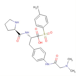 220397-71-7  L-Phenylalanine,1-[(4-methylphenyl)sulfonyl]-L-prolyl-4-[[(dimethylamino)acetyl]amino]-