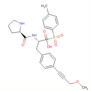 220397-88-6  Phenylalanine,1-[(4-methylphenyl)sulfonyl]-L-prolyl-4-(3-methoxy-1-propynyl)-