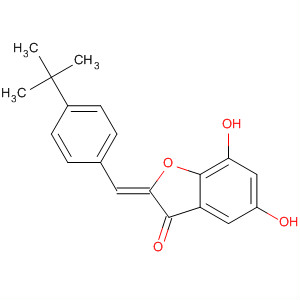 220416-80-8  3(2H)-Benzofuranone,2-[[4-(1,1-dimethylethyl)phenyl]methylene]-4,6-dihydroxy-, (2Z)-