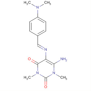 220419-50-1  2,4(1H,3H)-Pyrimidinedione,6-amino-5-[(E)-[[4-(dimethylamino)phenyl]methylene]amino]-1,3-dimethyl-