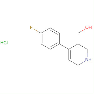 220447-02-9  3-Pyridinemethanol, 4-(4-fluorophenyl)-1,2,3,6-tetrahydro-,hydrochloride