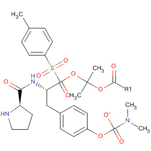 220544-84-3  L-Tyrosine, 1-[(4-methylphenyl)sulfonyl]-L-prolyl-, 1-methylethyl ester,dimethylcarbamate (ester)