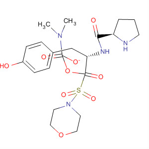 220545-54-0  L-Tyrosine, 1-(4-morpholinylsulfonyl)-L-prolyl-, dimethylcarbamate (ester)