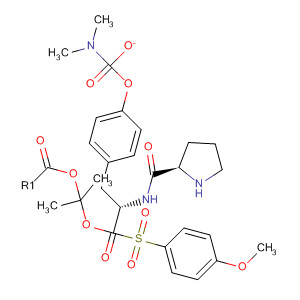 220545-71-1  L-Tyrosine, 1-[(4-methoxyphenyl)sulfonyl]-L-prolyl-, 1-methylethyl ester,dimethylcarbamate (ester)