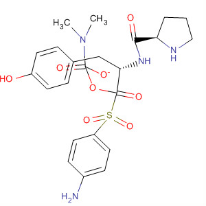 220546-91-8  L-Tyrosine, 1-[(4-aminophenyl)sulfonyl]-L-prolyl-, dimethylcarbamate(ester)