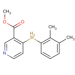 220585-02-4  3-Pyridinecarboxylic acid, 4-(dimethylphenylsilyl)-, methyl ester