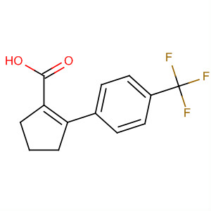220652-93-7  1-Cyclopentene-1-carboxylic acid, 2-[4-(trifluoromethyl)phenyl]-