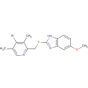 220757-78-8  1H-Benzimidazole,2-[[(4-bromo-3,5-dimethyl-2-pyridinyl)methyl]thio]-5-methoxy-