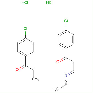220765-23-1  1-Propanone, 3,3'-(ethylimino)bis[1-(4-chlorophenyl)-, hydrochloride