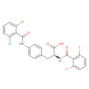 220847-00-7  L-Phenylalanine,4-[(2,6-dichlorobenzoyl)amino]-N-(2,6-difluorobenzoyl)-