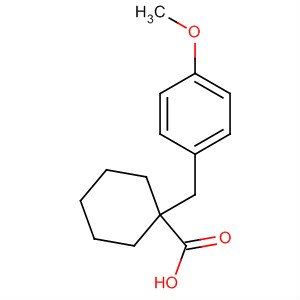 220876-18-6  Cyclohexanecarboxylic acid, 1-[(4-methoxyphenyl)methyl]-