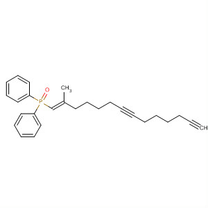 220977-90-2  Phosphine oxide, [(1E)-2-methyl-1-tetradecene-7,13-diynyl]diphenyl-