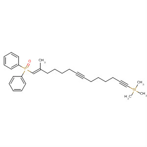 220978-70-1  Phosphine oxide,[(1E)-2-methyl-14-(trimethylsilyl)-1-tetradecene-7,13-diynyl]diphenyl-