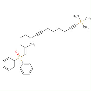 220978-74-5  Phosphine oxide,[(1Z)-2-methyl-14-(trimethylsilyl)-1-tetradecene-7,13-diynyl]diphenyl-