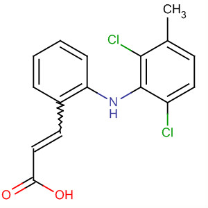 22121-53-5  2-Propenoic acid, 3-[2-[(2,6-dichloro-3-methylphenyl)amino]phenyl]-