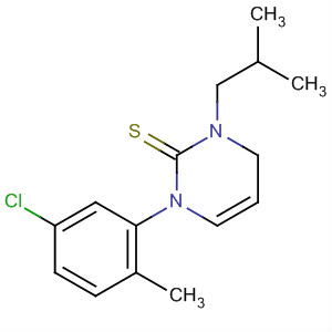 221287-85-0  2(1H)-Pyrimidinethione,1-(5-chloro-2-methylphenyl)tetrahydro-3-(2-methylpropyl)- 221287-85-0  2(1H)-Pyrimidinethione,1-(5-chloro-2-methylphenyl)tetrahydro-3-(2-methylpropyl)-