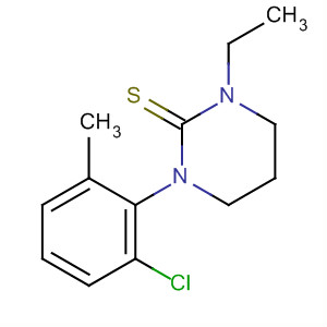 221287-89-4  2(1H)-Pyrimidinethione, 1-(2-chloro-6-methylphenyl)-3-ethyltetrahydro- 221287-89-4  2(1H)-Pyrimidinethione, 1-(2-chloro-6-methylphenyl)-3-ethyltetrahydro-