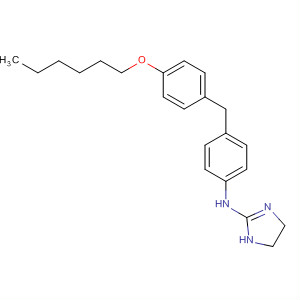 221530-24-1  1H-Imidazol-2-amine,N-[4-[[4-(hexyloxy)phenyl]methyl]phenyl]-4,5-dihydro-