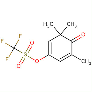 221635-90-1  Methanesulfonic acid, trifluoro-,3,3,5-trimethyl-4-oxo-1,5-cyclohexadien-1-yl ester