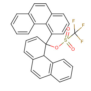 221694-49-1  Methanesulfonic acid, trifluoro-, [4,4'-biphenanthrene]-3,3'-diyl ester