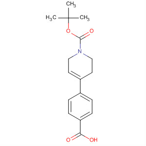 222987-62-4  1(2H)-Pyridinecarboxylic acid, 4-(4-carboxyphenyl)-3,6-dihydro-,1-(1,1-dimethylethyl) ester