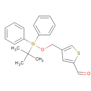 223254-19-1  2-Thiophenecarboxaldehyde,4-[[[(1,1-dimethylethyl)diphenylsilyl]oxy]methyl]-