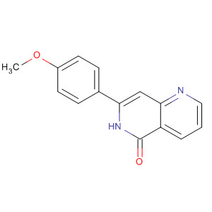 223553-68-2  1,6-Naphthyridin-5(6H)-one, 7-(4-methoxyphenyl)-