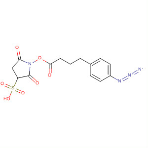223572-55-2  3-Pyrrolidinesulfonic acid, 1-[4-(4-azidophenyl)-1-oxobutoxy]-2,5-dioxo-