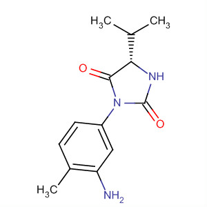223728-03-8  2,4-Imidazolidinedione, 3-(3-amino-4-methylphenyl)-5-(1-methylethyl)-,(5S)- 223728-03-8  2,4-Imidazolidinedione, 3-(3-amino-4-methylphenyl)-5-(1-methylethyl)-,(5S)-