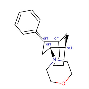 22392-94-5  Morpholine, 4-[(1R,2R,4S,5S)-4-phenylbicyclo[3.3.1]non-2-yl]-, rel-