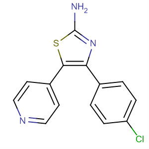 224038-60-2  2-Thiazolamine, 4-(4-chlorophenyl)-5-(4-pyridinyl)- 224038-60-2  2-Thiazolamine, 4-(4-chlorophenyl)-5-(4-pyridinyl)-