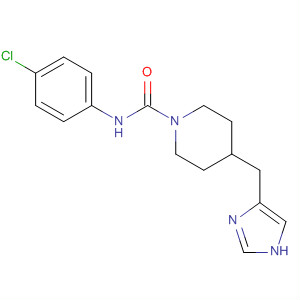 224168-40-5  1-Piperidinecarboxamide,N-(4-chlorophenyl)-4-(1H-imidazol-4-ylmethyl)-