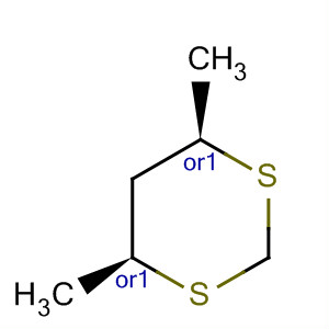 22452-23-9  1,3-Dithiane, 4,6-dimethyl-, (4R,6S)-rel-