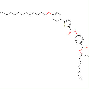 200068-44-6  2-Thiophenecarboxylic acid, 5-[4-(dodecyloxy)phenyl]-,4-[[(1-methylheptyl)oxy]carbonyl]phenyl ester