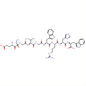 200124-16-9  L-Tryptophan,L-a-glutamylglycylglycyl-L-valylglycyl-L-tryptophyl-L-arginyl-L-histidyl-
