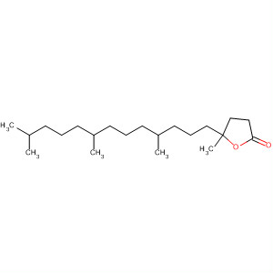 200272-61-3  2(3H)-Furanone, dihydro-5-methyl-5-(4,8,12-trimethyltridecyl)- 200272-61-3  2(3H)-Furanone, dihydro-5-methyl-5-(4,8,12-trimethyltridecyl)-