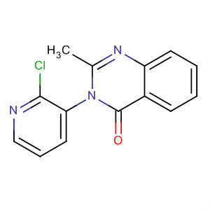 20091-81-0  4(3H)-Quinazolinone, 3-(2-chloro-3-pyridinyl)-2-methyl-