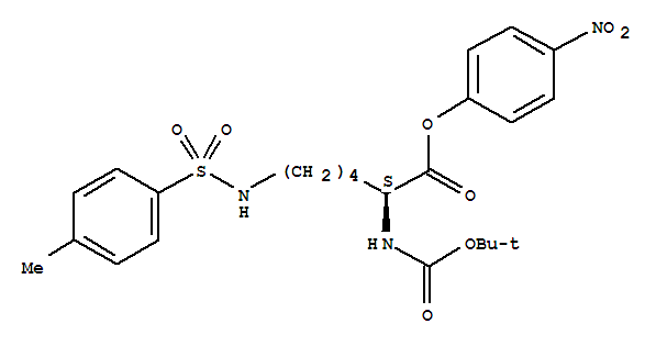 200943-66-4  L-Lysine,N2-[(1,1-dimethylethoxy)carbonyl]-N6-[(4-methylphenyl)sulfonyl]-, 4-nitrophenylester