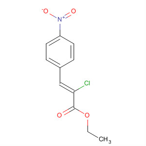 201221-75-2  2-Propenoic acid, 2-chloro-3-(4-nitrophenyl)-, ethyl ester, (2Z)- 201221-75-2  2-Propenoic acid, 2-chloro-3-(4-nitrophenyl)-, ethyl ester, (2Z)-