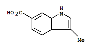 201286-69-3  1H-Indole-6-carboxylicacid, 3-methyl-