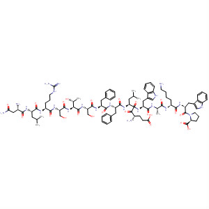 201338-61-6  L-Proline,L-asparaginyl-L-leucyl-L-arginyl-L-seryl-L-threonyl-L-seryl-L-phenylalanyl-L-phenylalanyl-L-a-glutamyl-L-leucyl-L-tryptophyl-L-alanyl-L-lysyl-L-tryptophyl-