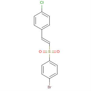 201359-85-5  Benzene, 1-bromo-4-[[(1E)-2-(4-chlorophenyl)ethenyl]sulfonyl]-
